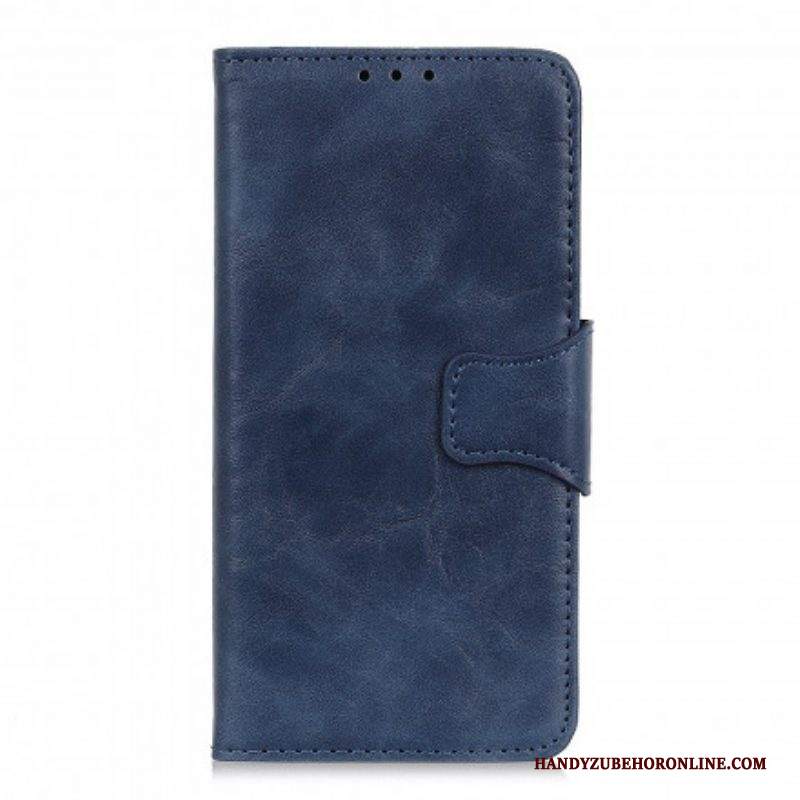 Custodia in pelle Samsung Galaxy A52 4G / A52 5G / A52s 5G Folio Cover Lembo Magnetico A Doppia Faccia