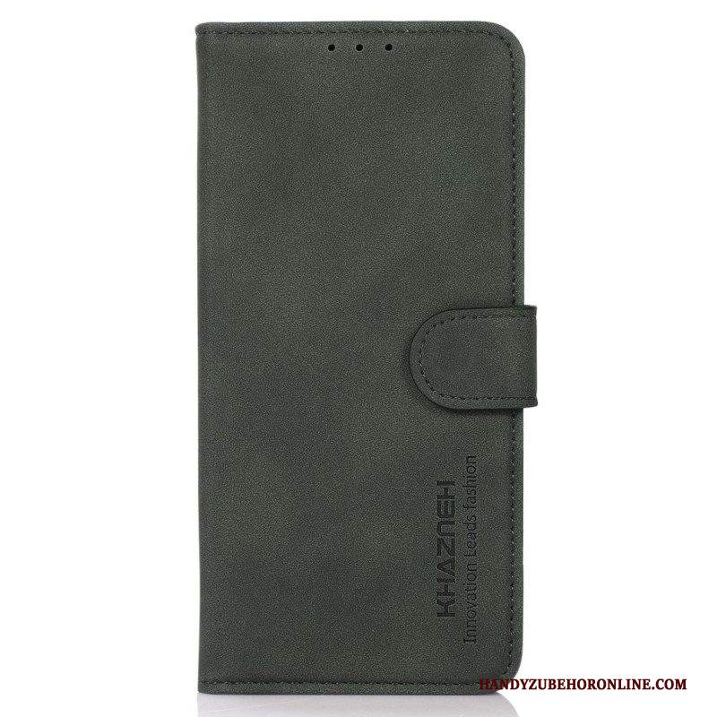 Custodia in pelle Samsung Galaxy M13 Similpelle Khazneh