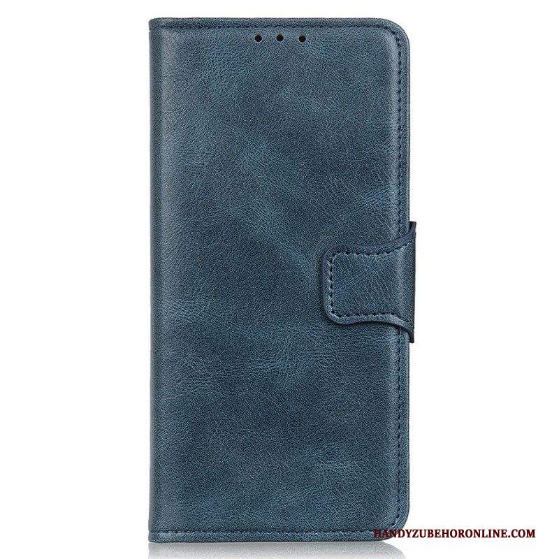 Custodia in pelle Samsung Galaxy M23 5G Chiusura Reversibile Effetto Pelle