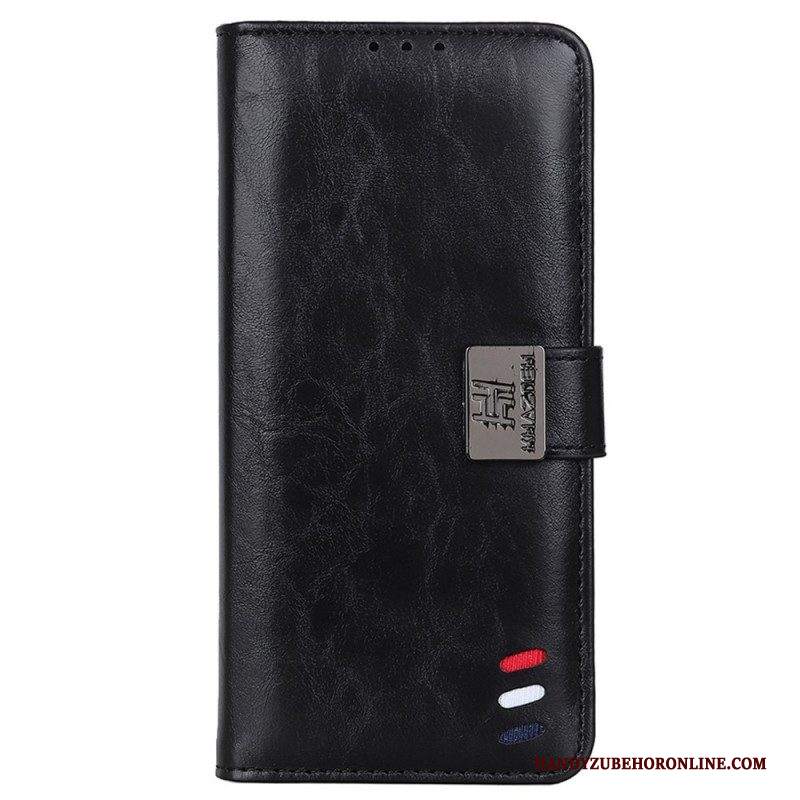 Custodia in pelle Samsung Galaxy M23 5G Tricolore