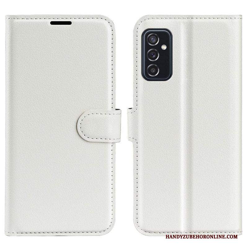 Custodia in pelle Samsung Galaxy M52 5G Classico