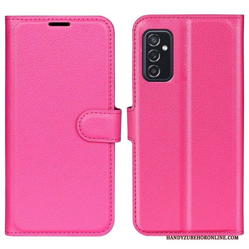 Custodia in pelle Samsung Galaxy M52 5G Classico