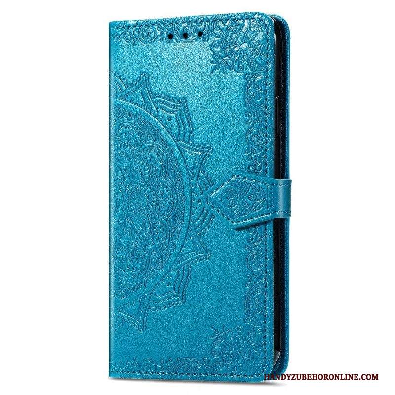 Custodia in pelle Samsung Galaxy M53 5G Mandala D'epoca