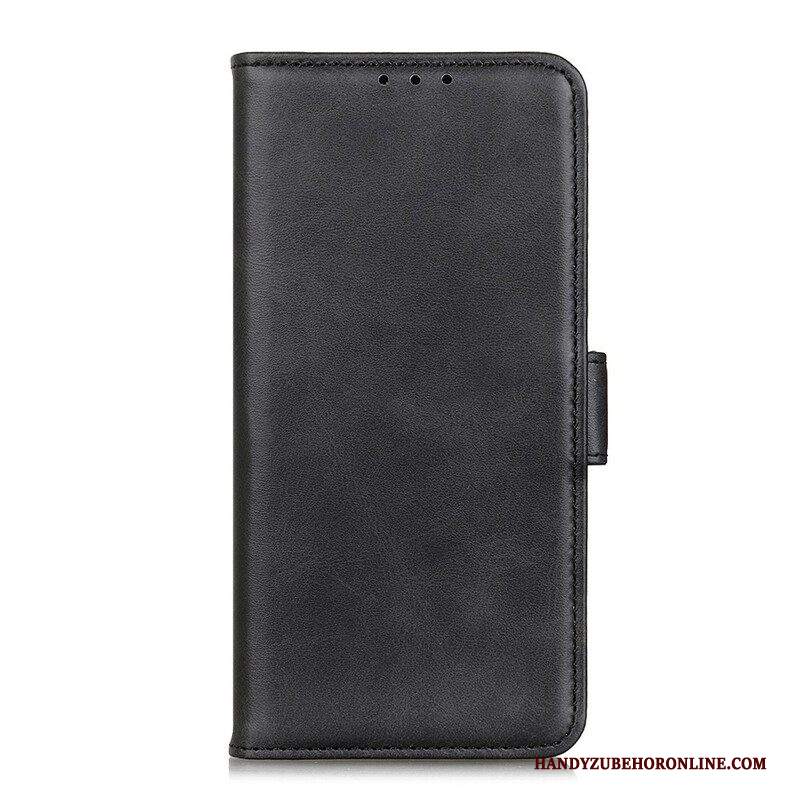 Custodia in pelle Samsung Galaxy S21 5G Folio Cover Doppio Lembo