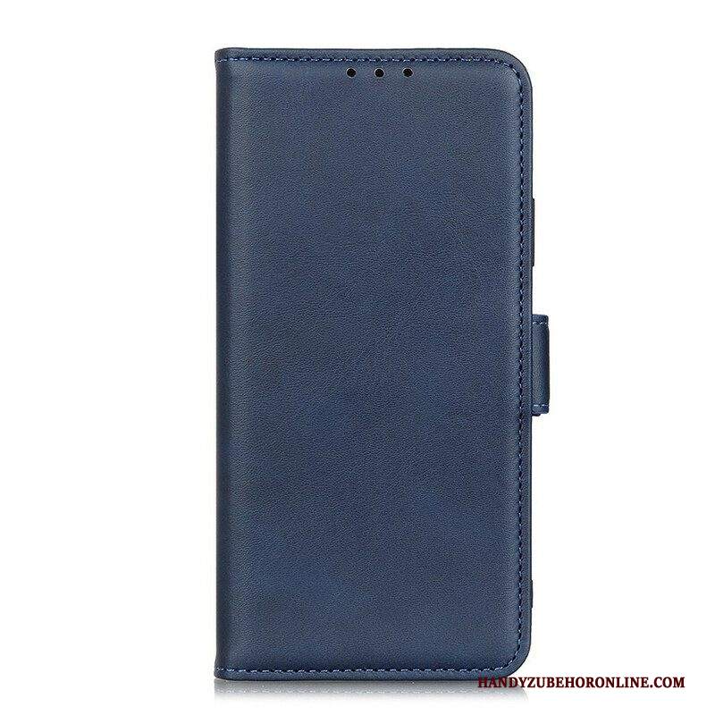 Custodia in pelle Samsung Galaxy S21 5G Folio Cover Doppio Lembo