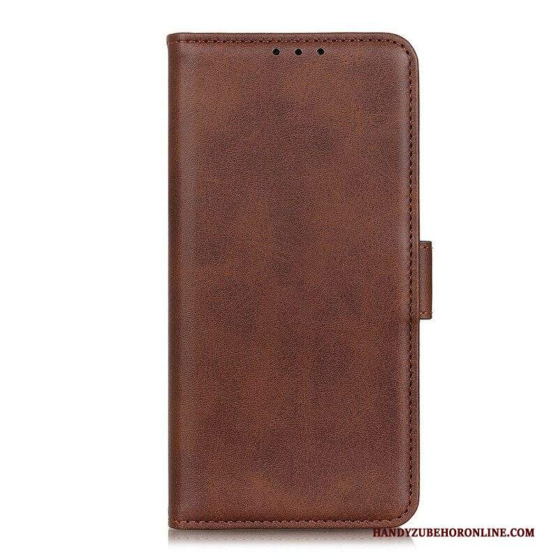 Custodia in pelle Samsung Galaxy S21 5G Folio Cover Doppio Lembo