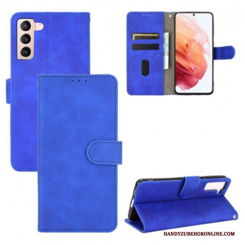 Custodia in pelle Samsung Galaxy S21 5G Tocco Di Pelle