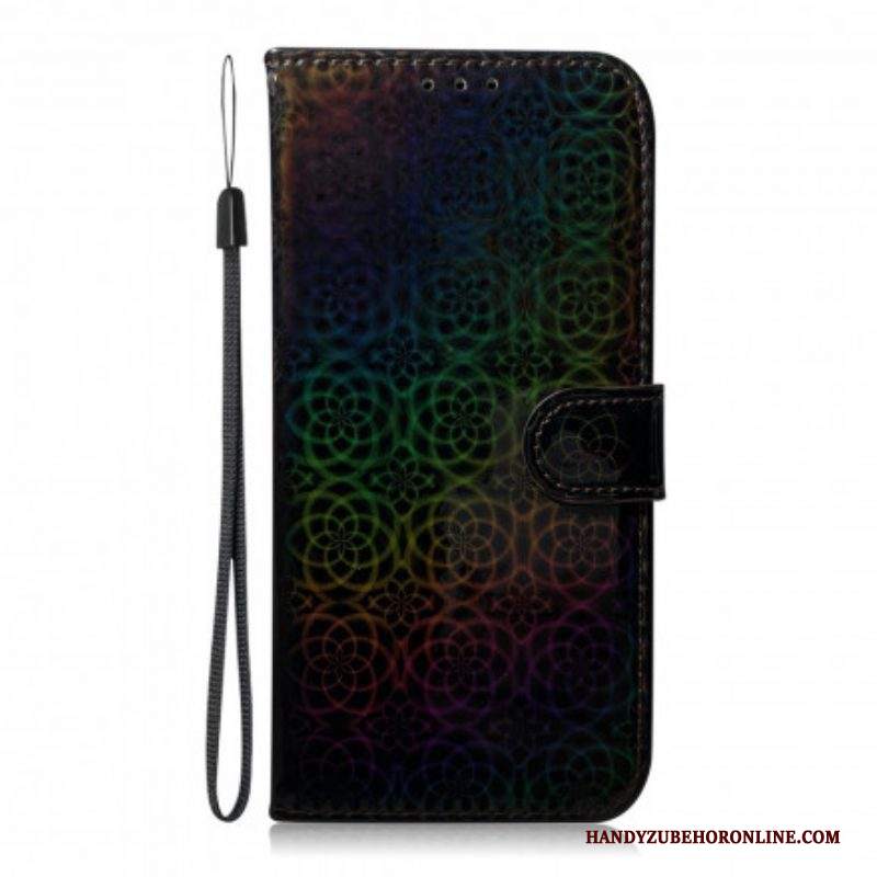 Custodia in pelle Samsung Galaxy S21 Plus 5G Colore Puro