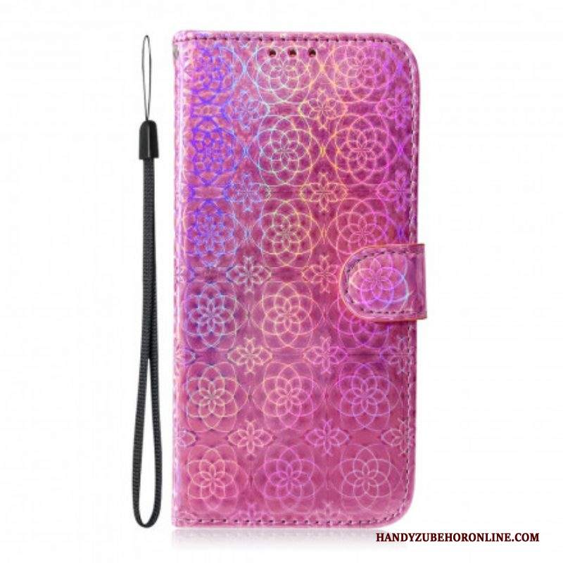 Custodia in pelle Samsung Galaxy S21 Plus 5G Colore Puro