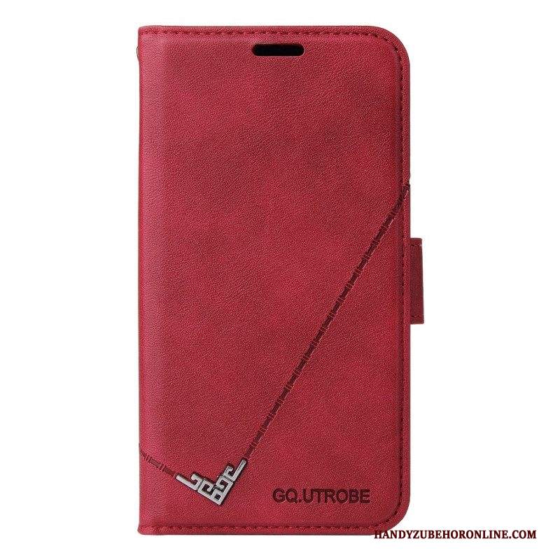 Custodia in pelle Samsung Galaxy S22 5G Ecopelle Gq.utrobe