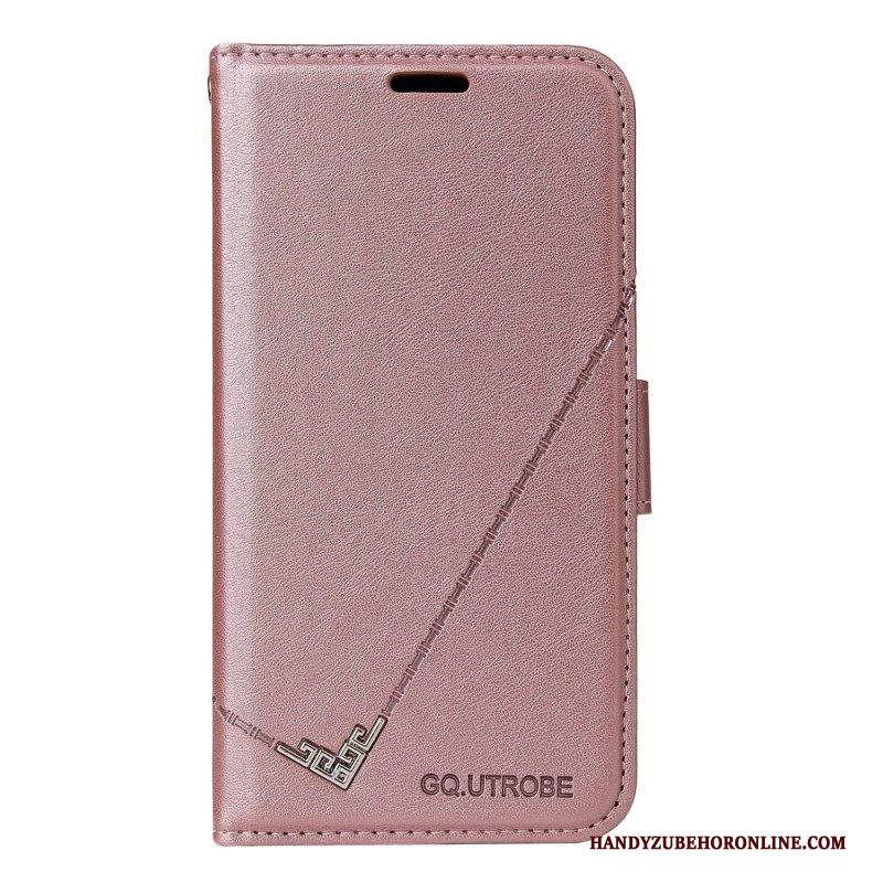 Custodia in pelle Samsung Galaxy S22 5G Ecopelle Gq.utrobe