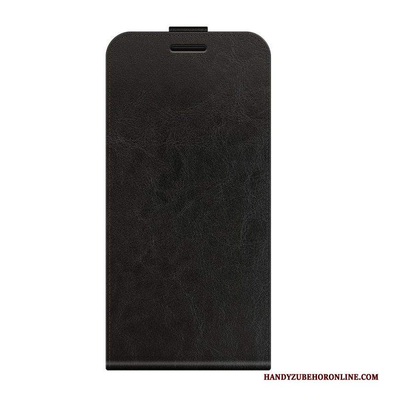 Custodia in pelle Samsung Galaxy S22 5G Folio Cover Patta Verticale Effetto Pelle