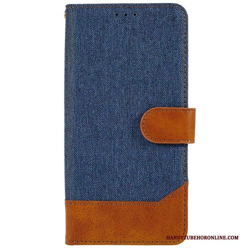 Custodia in pelle Samsung Galaxy S23 5G Jeans