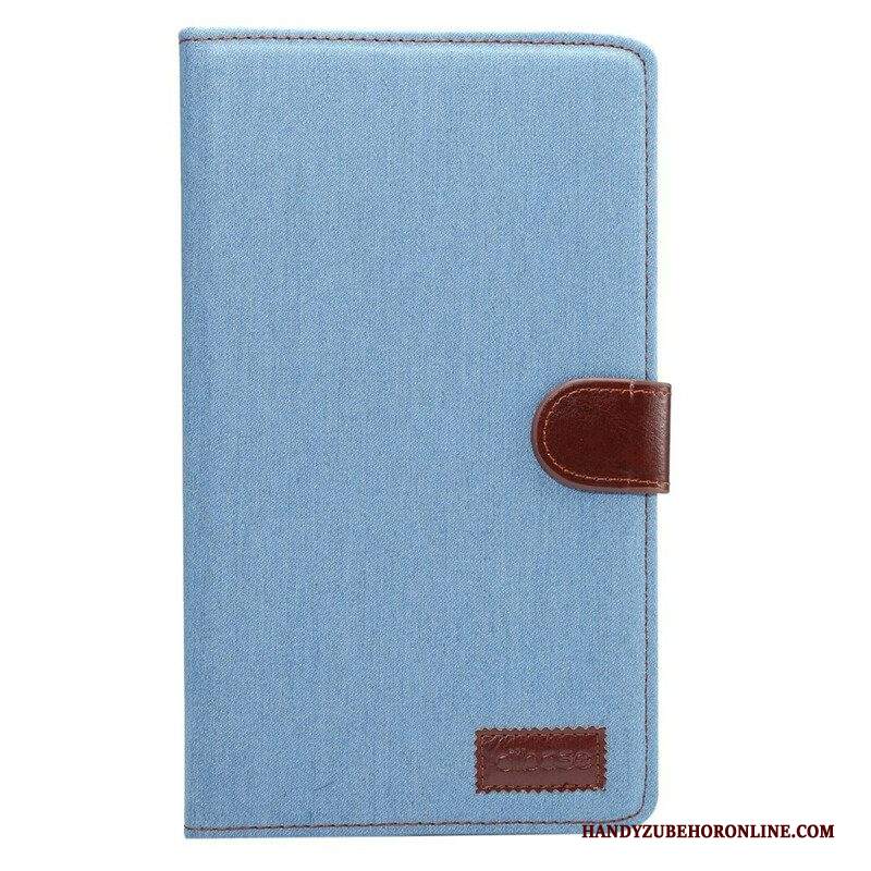 Custodia in pelle Samsung Galaxy Tab A7 Lite Jeans