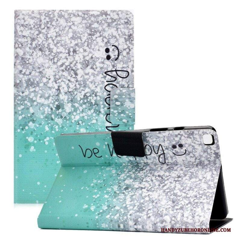 Custodia in pelle Samsung Galaxy Tab A7 Lite Paillettes Lucide