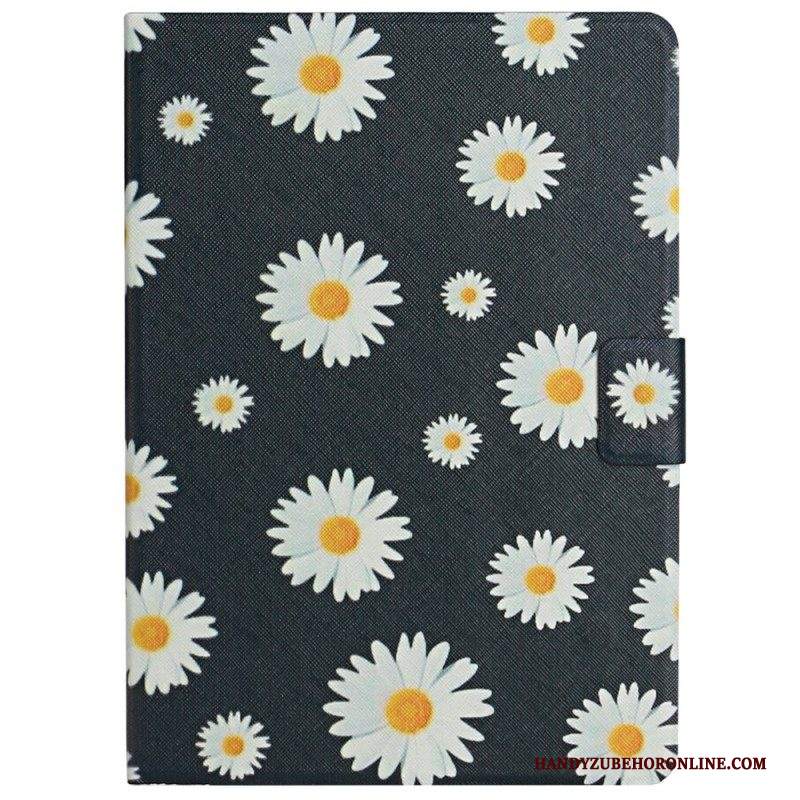 Custodia in pelle Samsung Galaxy Tab A8 (2021) Fiori Fiori Fiori