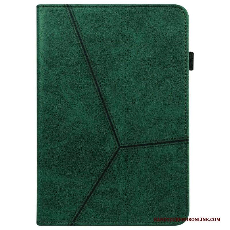 Custodia in pelle Samsung Galaxy Tab A8 (2021) Forme Geometriche