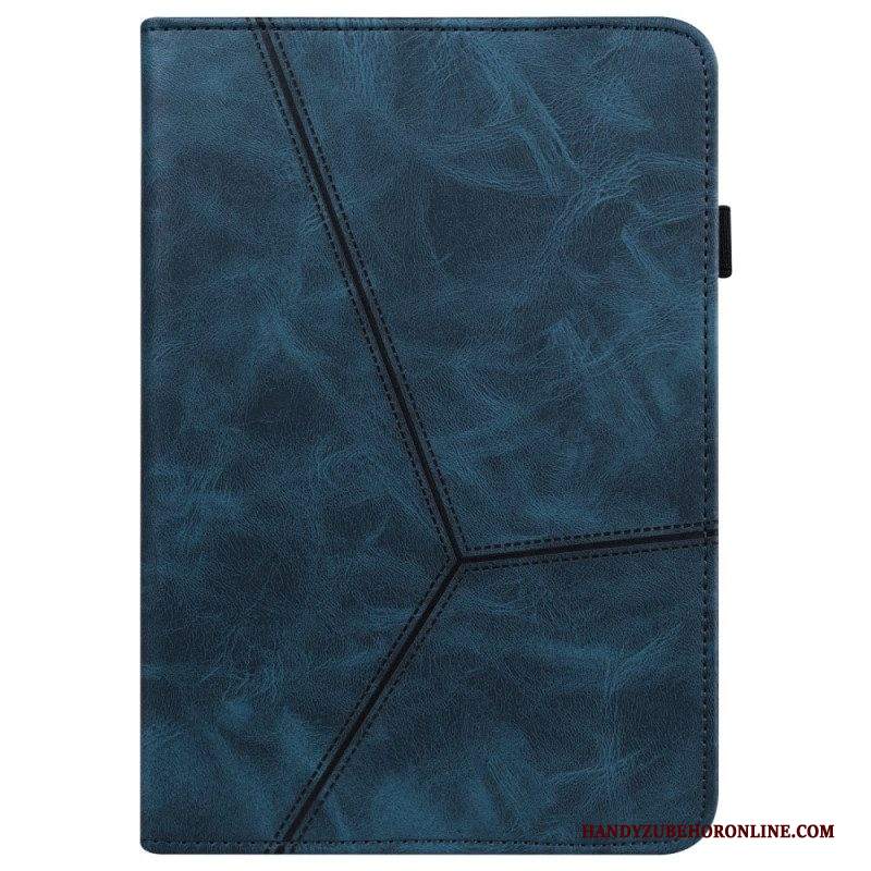 Custodia in pelle Samsung Galaxy Tab A8 (2021) Forme Geometriche