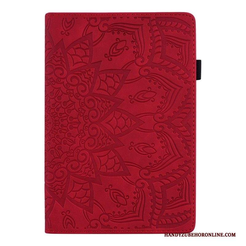 Custodia in pelle Samsung Galaxy Tab A8 (2021) Mandala