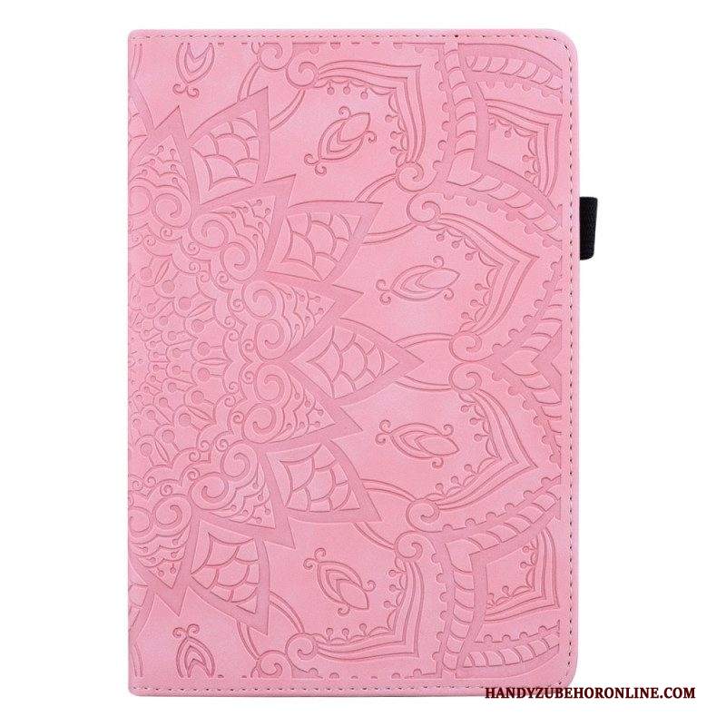 Custodia in pelle Samsung Galaxy Tab A8 (2021) Mandala