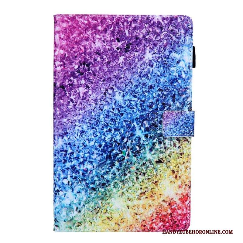 Custodia in pelle Samsung Galaxy Tab A8 (2021) Paillettes Lucide