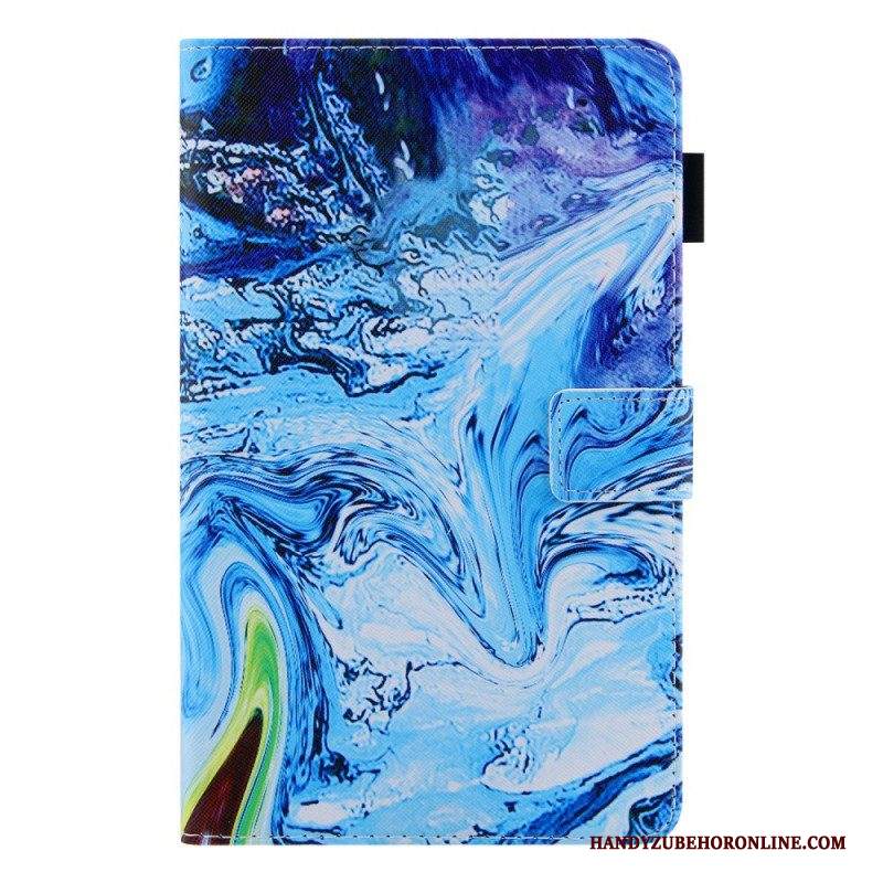 Custodia in pelle Samsung Galaxy Tab A8 (2021) Pittura