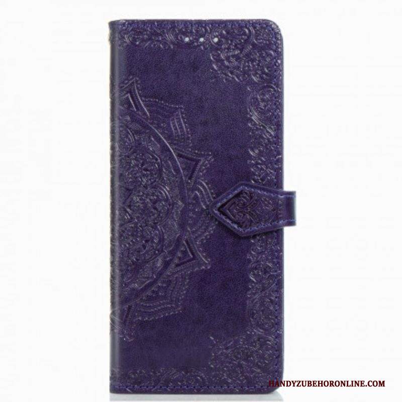 Custodia in pelle Samsung Galaxy Z Fold 3 5G Mandala Medioevo