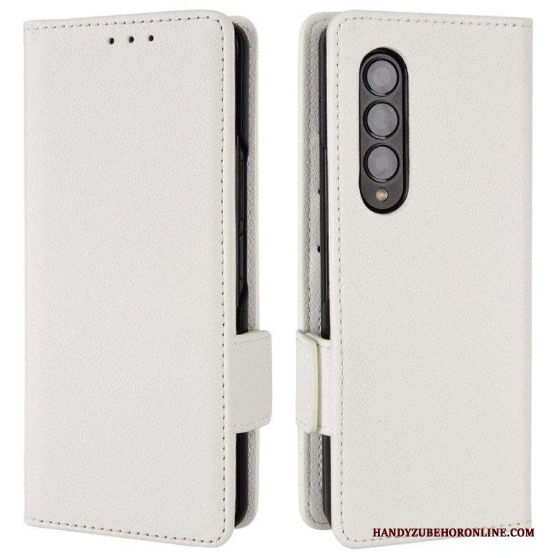 Custodia in pelle Samsung Galaxy Z Fold 4 Winston In Ecopelle