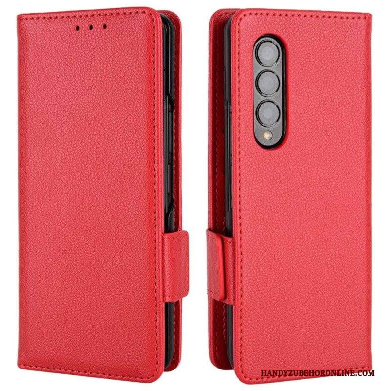 Custodia in pelle Samsung Galaxy Z Fold 4 Winston In Ecopelle