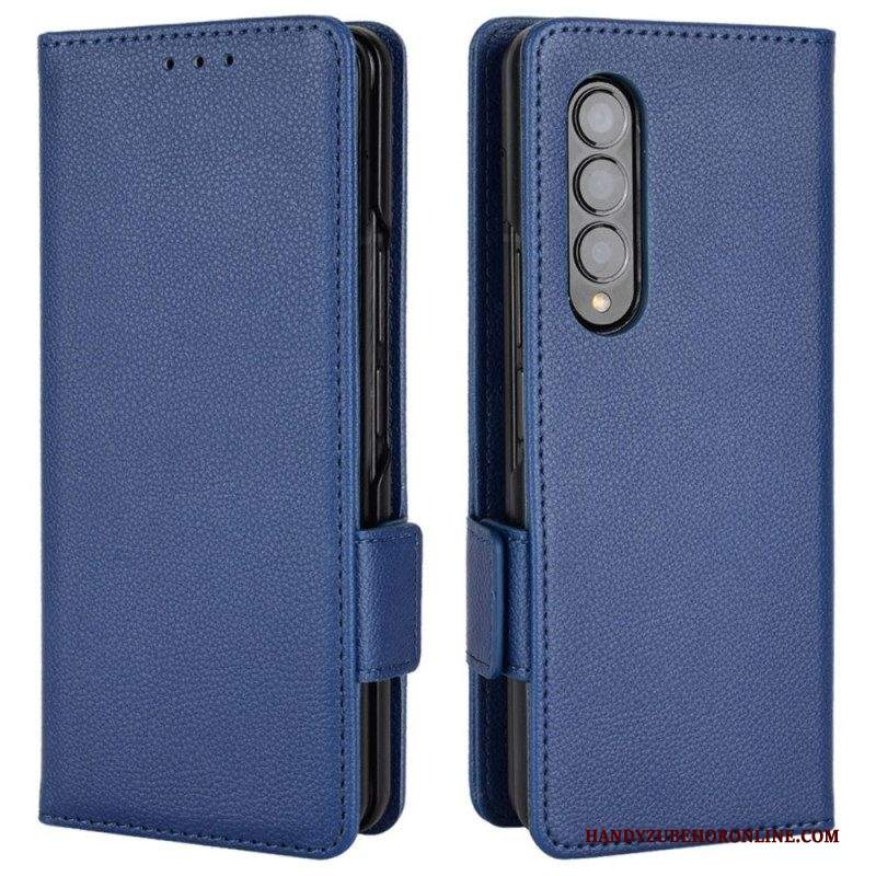 Custodia in pelle Samsung Galaxy Z Fold 4 Winston In Ecopelle