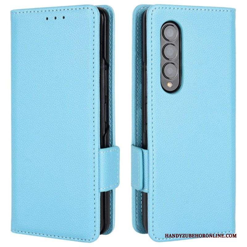 Custodia in pelle Samsung Galaxy Z Fold 4 Winston In Ecopelle