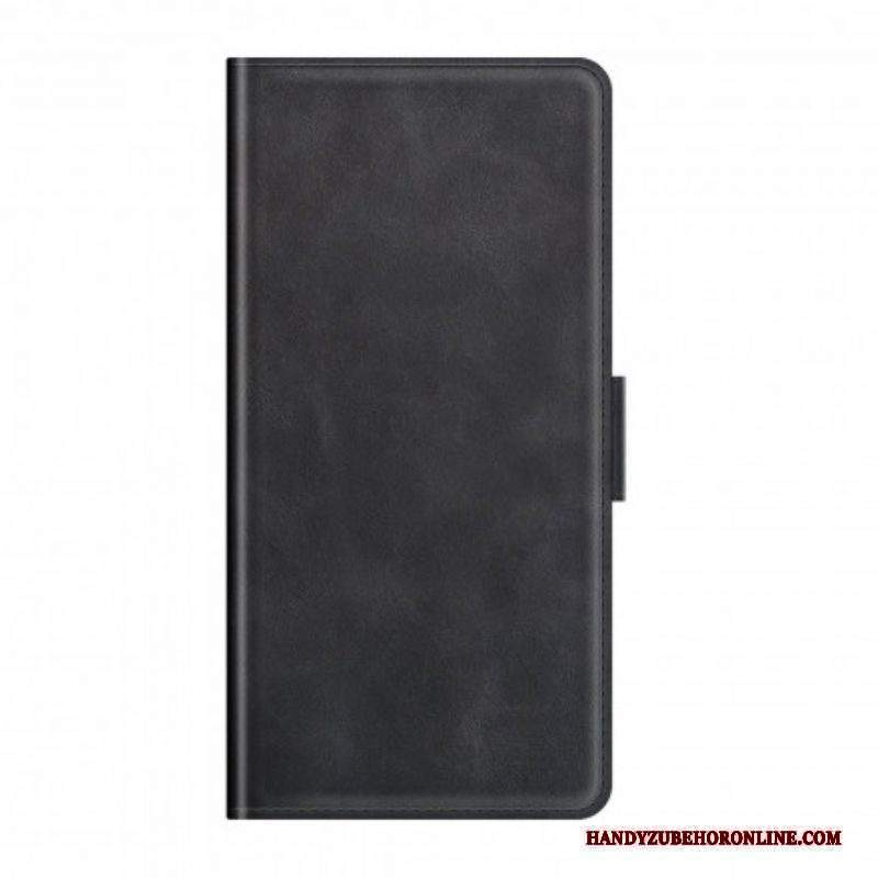 Custodia in pelle Sony Xperia 1 III Folio Cover Doppia Patta Classica