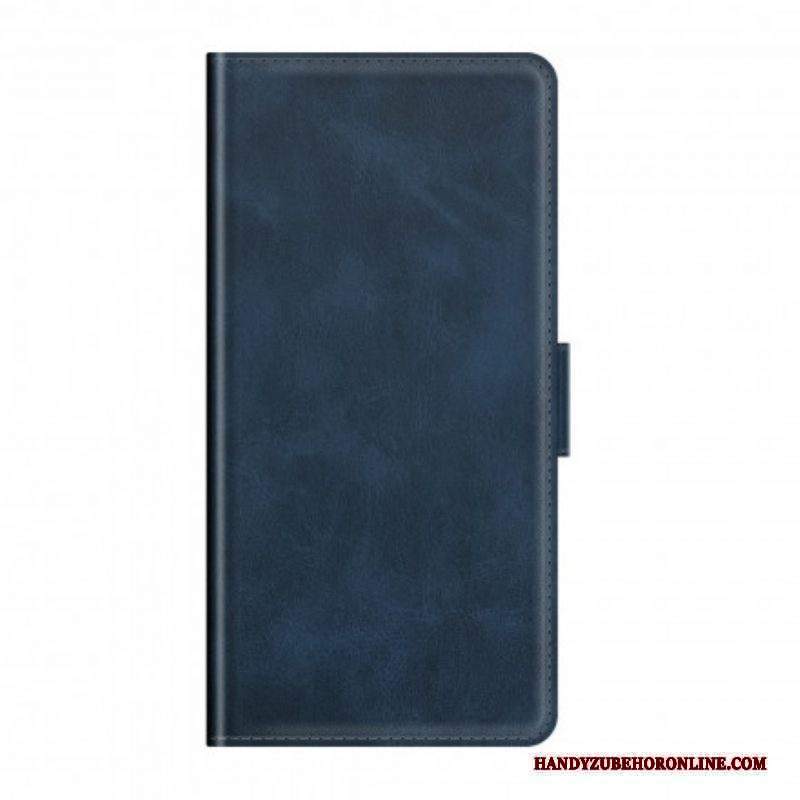 Custodia in pelle Sony Xperia 1 III Folio Cover Doppia Patta Classica