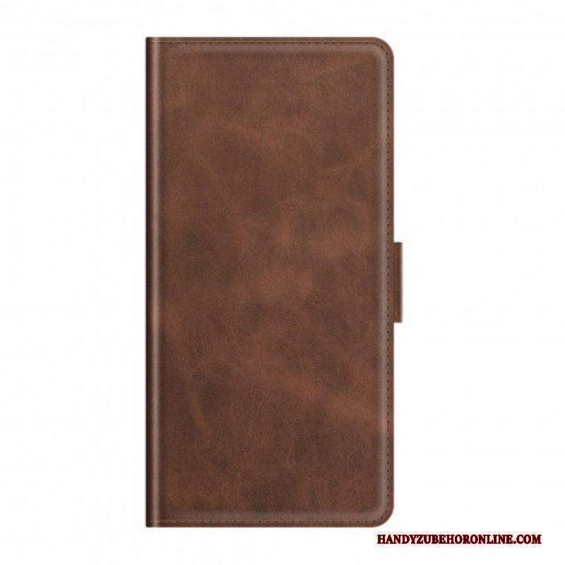 Custodia in pelle Sony Xperia 1 III Folio Cover Doppia Patta Classica