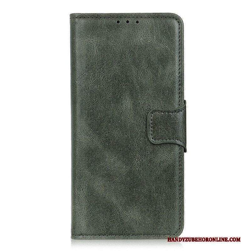 Custodia in pelle Sony Xperia 1 IV Chiusura In Pelle Stile Reversibile