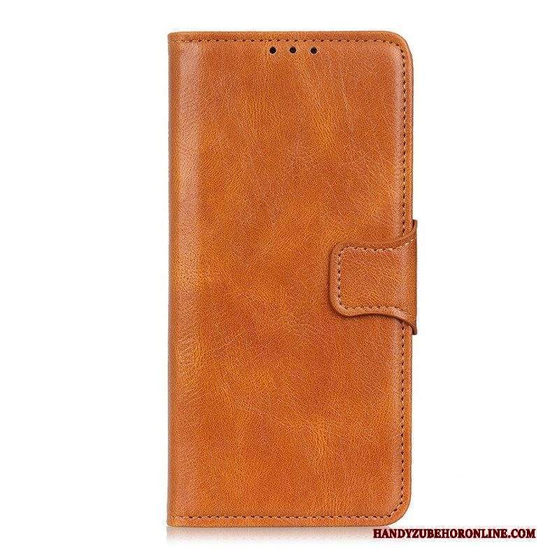 Custodia in pelle Sony Xperia 1 IV Chiusura In Pelle Stile Reversibile