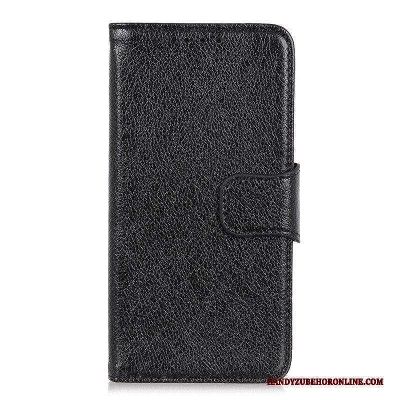 Custodia in pelle Sony Xperia 1 IV Crosta Di Nappa