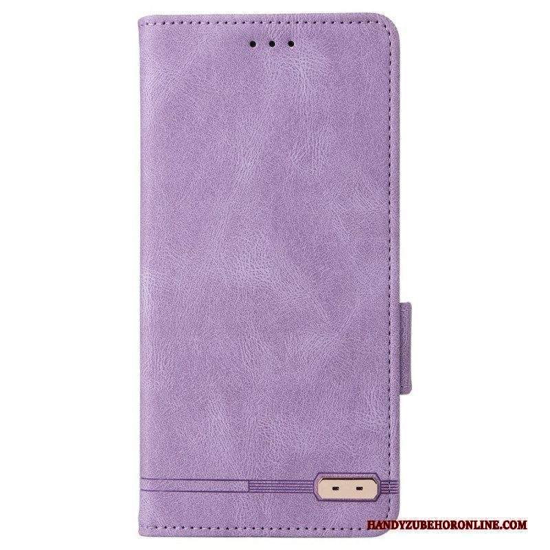 Custodia in pelle Sony Xperia 1 IV Lussuosa Finezza