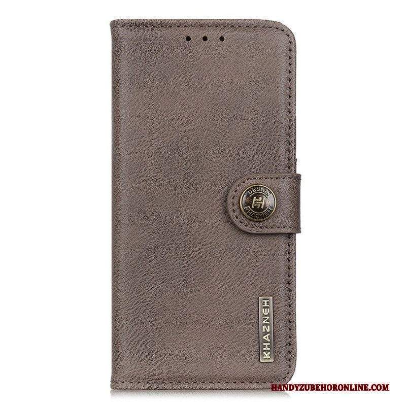 Custodia in pelle Sony Xperia 1 IV Similpelle Khazneh