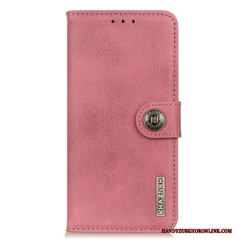 Custodia in pelle Sony Xperia 1 IV Similpelle Khazneh