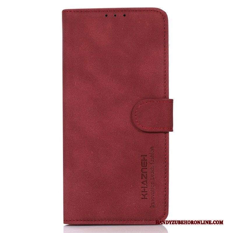 Custodia in pelle Sony Xperia 10 IV Khazneh Stile Classico