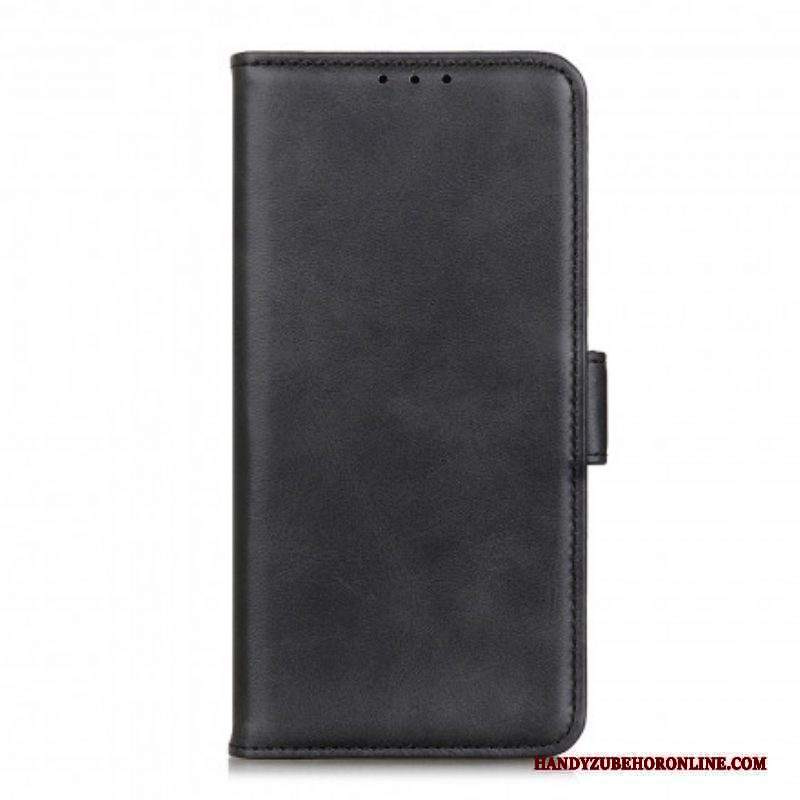 Custodia in pelle Sony Xperia 5 III Folio Cover Doppio Lembo