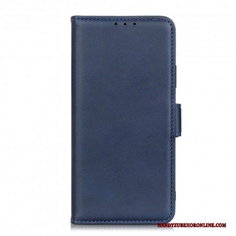 Custodia in pelle Sony Xperia 5 III Folio Cover Doppio Lembo