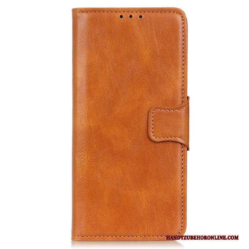 Custodia in pelle Sony Xperia 5 IV Chiusura In Pelle Stile Reversibile