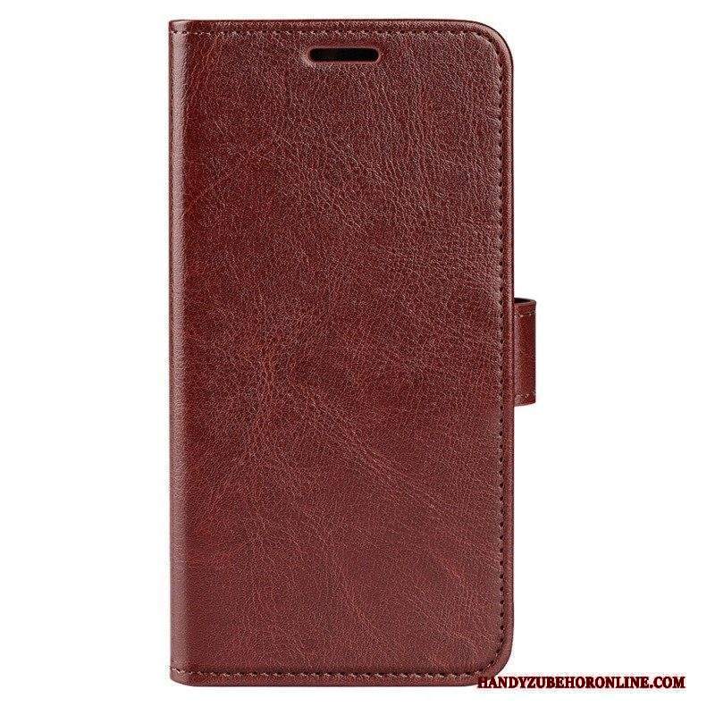 Custodia in pelle Sony Xperia 5 IV Ecopelle Vintage