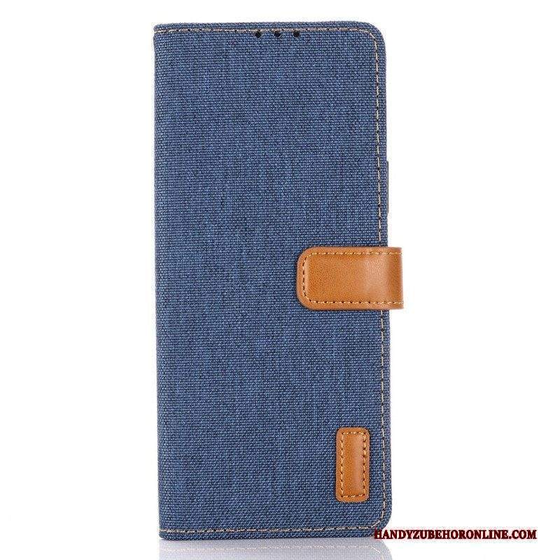 Custodia in pelle Sony Xperia 5 IV Jeans