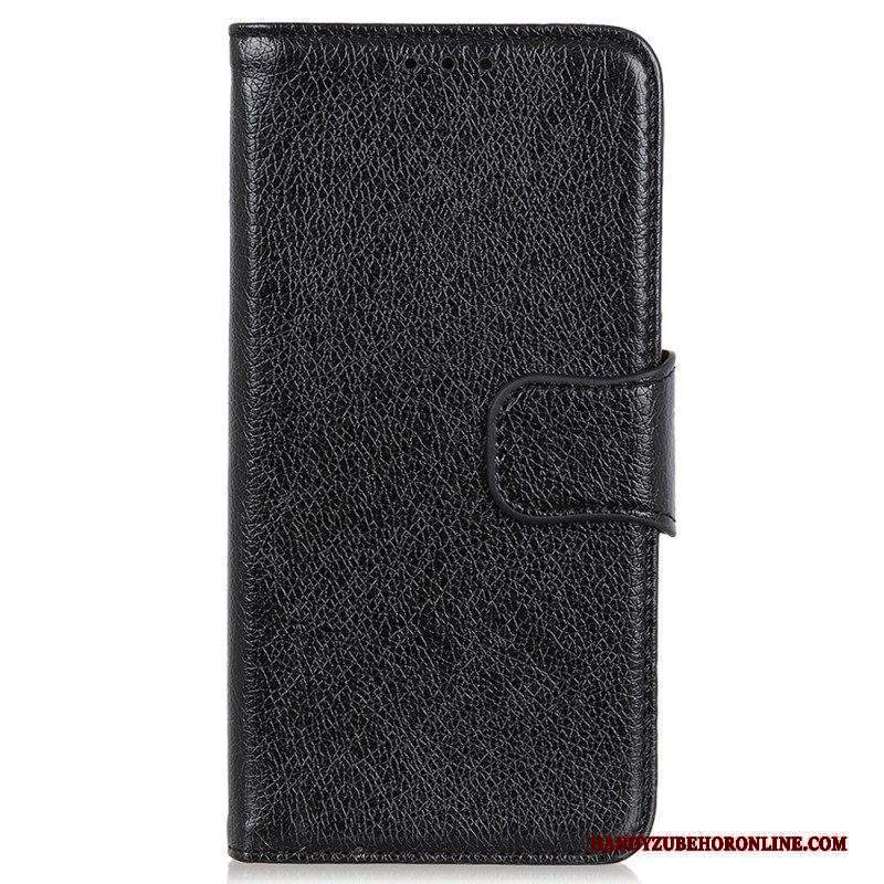 Custodia in pelle Sony Xperia 5 IV Pelle Crosta Nappa