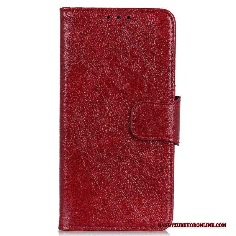 Custodia in pelle Sony Xperia 5 IV Pelle Crosta Nappa