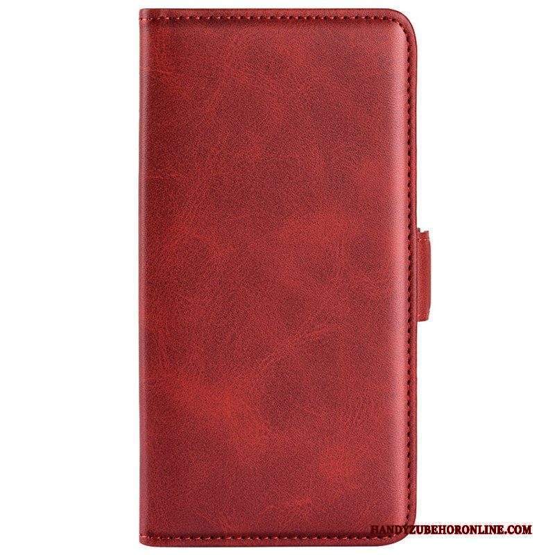 Custodia in pelle Sony Xperia Pro-I Folio Cover Doppia Patta Classica