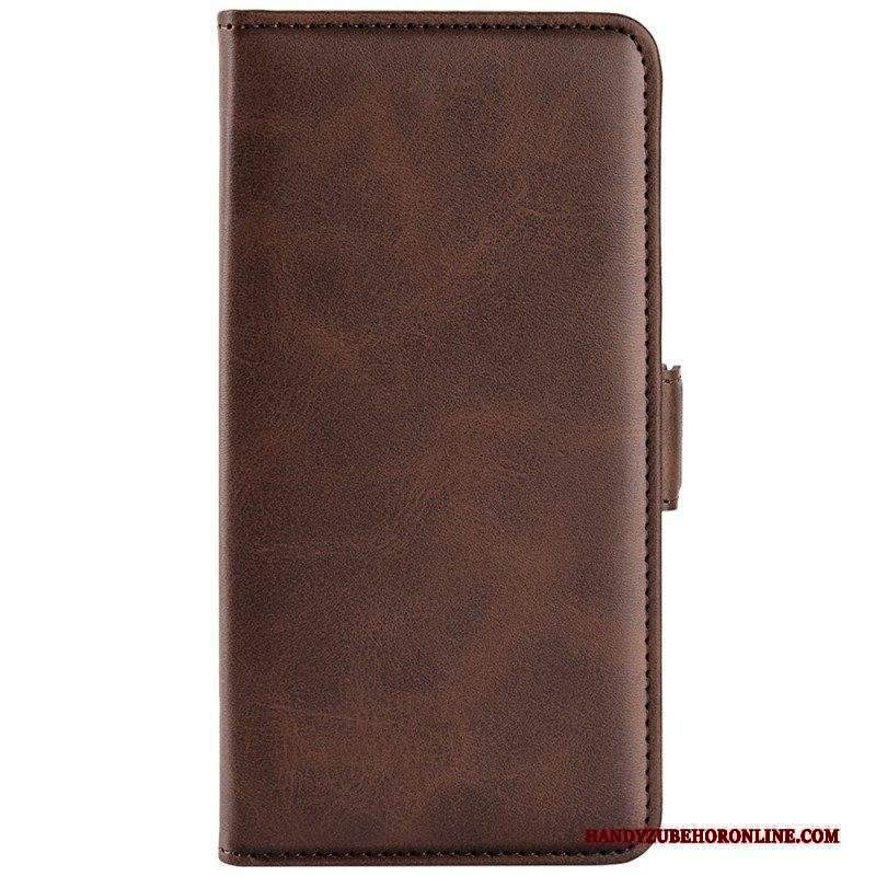 Custodia in pelle Sony Xperia Pro-I Folio Cover Doppia Patta Classica